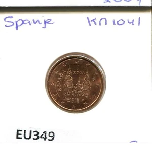 2 EURO CENTS 2008 SPAIN Coin #EU349U - Picture 1 of 3