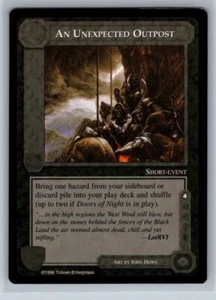 An Unexpected Outpost NM Limited Dark Minions Middle Earth CCG LoTR - Picture 1 of 2