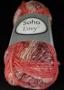 SKEIN/BALL OF HERRSCHNERS SOHO ENVY YARN - COLOR #06 MULTICOLOR - Picture 1 of 4