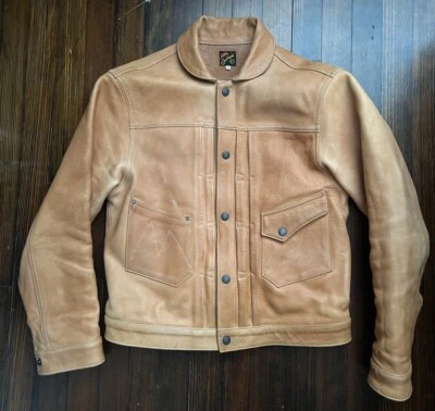 RARA Chaqueta Blusa Rancho Cuero Mister Freedom Randall EDICIÓN SOL Talla 40 Foto 1 de 4