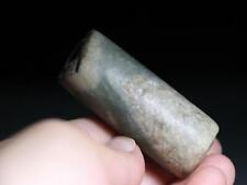 Real Ancient Hongshan Culture Old Jade Stone Yu Le Zi Amulet Necklace Pendant C4