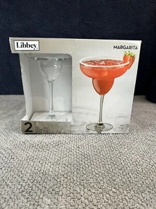 Libbey 13oz Margarita Glasses (set of 2) - Brand New, never used. - Picture 1 of 7