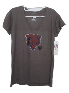 NFL Chicago Bears Damen T-Shirt Oberteil Größe M Team Apparel NEU - Bild 1 von 7