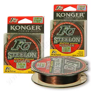 Match Fast Sinking Fluorocarbon Mono Fishing Line Carp Feeder 8lb 6lb Sea Tackle - Imagen 1 de 1