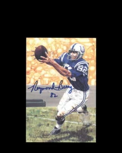 Raymond Berry PSA DNA Coa Signed Goal Line Art Card GLAC Autograph - Picture 1 of 3