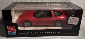 1/25 AMT ERTL 1997 CHEVROLET CORVETTE COUPE RED PLASTIC PROMO MODEL - Picture 1 of 8
