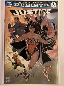 Liga de la Justicia #1 DC Renacimiento Midtown Cómics Variante Terry Dodson Casi Nuevo/Como Nuevo  - Imagen 1 de 6