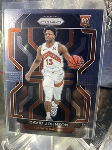 2021-22 Prizm - David Johnson (RC) - Base Rookie - Toronto Raptors - #278 - Bild 1 von 2