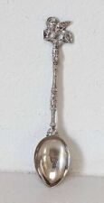 Vintage 800 Silver Demitasse Spoon – Winged Lion Top
