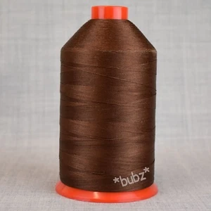 BONDED NYLON SEWING THREAD 60s TKT BIG 5,000m SPOOL TEX BROWN LEATHER REPAIR - Picture 1 of 1