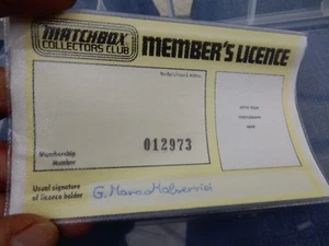 MATCHBOX  ORIGINAL LICENCE   13 X 9 CM  UNFOLDS  - Photo 1 sur 8