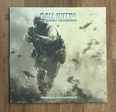 Call of Duty 4 Modern Warfare Video game Soundtrack vinyl LP record New Sealed - Image 1 of 3