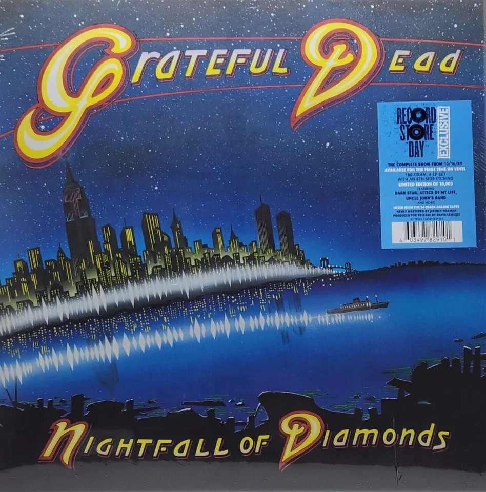 Grateful Dead Nightfall Of Diamonds 4 LP with HYPE sticker 2024 RSD sealed NEW - Image 1 of 1