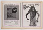 Tina Turner JOHNNY CASH Free PHIL SPECTOR Rolling Stone magazine 1969 ~ No Label