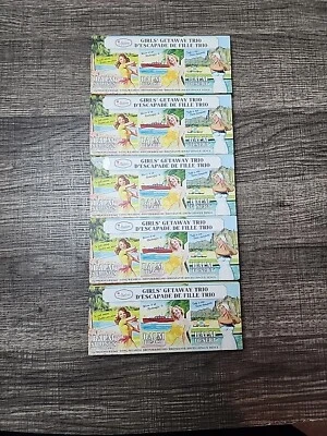 5 Pack - The Balm Girl's Getaway Trio Springs Beach Desert Blush Bronzer Palette - Image 1 of 4