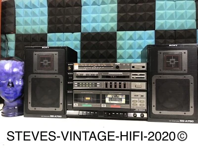 Sony XO-550W Compact HiFi Stereo System + SS-A750 SPEAKERS SERVICED L@@K FREE PP - Image 1 of 4