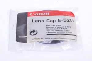 ✅ CANON ORIGINAL LENS CAP 52MM DIAMETER    95-1 - Picture 1 of 2