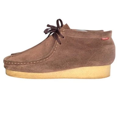 Clarks Originals Wallabee Low Cut Shoes Beige Size 9.5 - 9 1/2 Vintage Men’s - Imagem 1 de 4