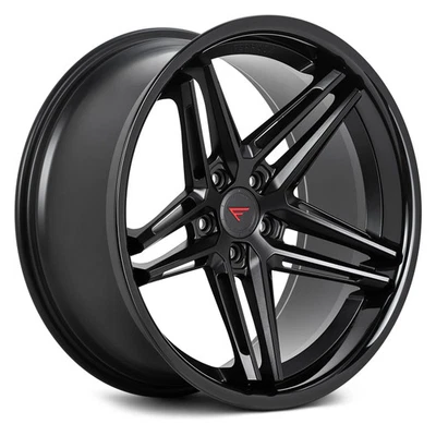 Ferrada CM1 Wheel 22x10.5 (28, 5x112, 66.56) Black Single Rim - Image 1 of 4