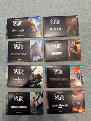 MTG Secret Lair x Playstation - Non-Foil Trophy Bundle + Sol Promo Sealed - Image 1 of 2