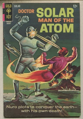 Doctor Solar- Man Of The Atom:  # 22 VG/FN  MURO Gold Key Comics SA - Image 1 of 2
