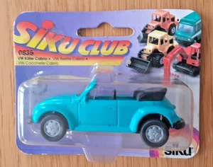 Siku Club VW Beetle Cabriolet No:0839 in Turquoise colour original bubble pack - Picture 1 of 4