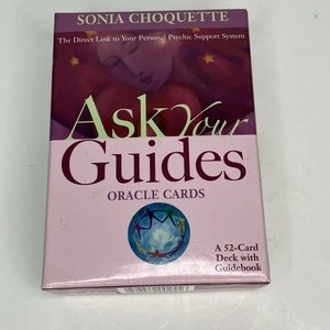 Ask Your Guides Oracle Cards 52-Card Deck Complete w/ Guidebook Sonia Choquette - Picture 1 of 7