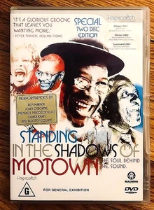 STANDING IN THE SHADOWS OF MOTOWN (2003) WS DVD—2 DISCS—IMPORT—REGION FREE—VGC - Picture 1 of 4