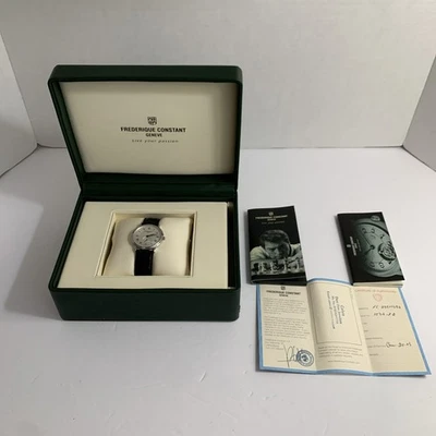 Vintage 2003 FREDERIQUE CONSTANT  Slimline Gents elegant dress watch FC-235M356 - Image 1 of 4