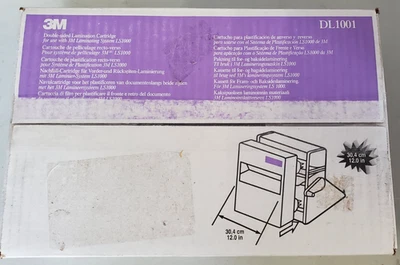 Cartucho de laminación de doble cara 3M DL1001 ¡Nuevo! Foto 1 de 4