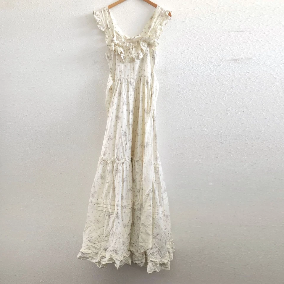 GUNNE SAX Floral Print Maxi Dress Size 7 - Image 1 of 4