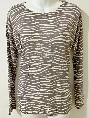 Mujer Suéter ANN TAYLOR Loft MEDIANO Ligero Manga Larga Jersey NUEVO ra97 Foto 1 de 4