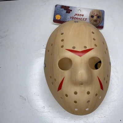 Friday The 13th Jason Voorhees Mask  Adult Mask NEW WITH TAGS Halloween - Image 1 of 2