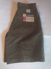 Vintage County Seat Classic Shorts Size 29 Ten Year Wash Men's Olive Green
