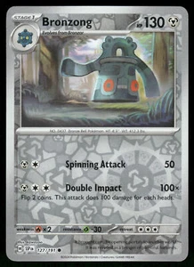 Bronzong Pokemon SV08: Surging Sparks #127/191 Reverse Holo - Picture 1 of 2