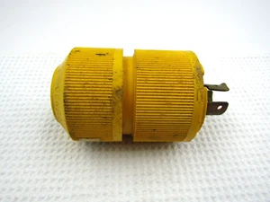 GE GLD 1111 Dyna-Mate II Locking Plug 15A 250V 3-Pole 3-Wire 3-Phase, NOS - Picture 1 of 5