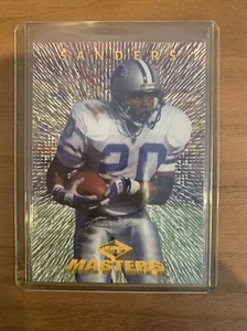 Tarjeta de fútbol americano Collector's Edge Masters 1997 #88 de Barry Sanders - Imagen 1 de 2