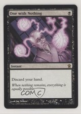 2005 Magic: The Gathering - Saviors of Kamigawa One with Nothing #84 n0n