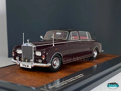 MATRIX 1/43 ROLLS ROYCE PHANTOM VI LANDAULETTE GILLARD 1973 MAROON MX41705-161 - Immagine 1 di 3