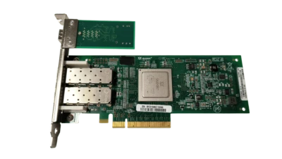 Qlogic QLE2562-WB PX2810403-43 8GB Dual Port FC HBA W/ SAS Expander No SFP - Image 1 of 4