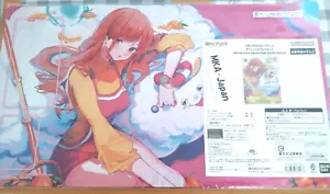 Alfombra de juego oficial de una pieza y tarjeta promocional japonesa Nami y Zeus - Imagen 1 de 6
