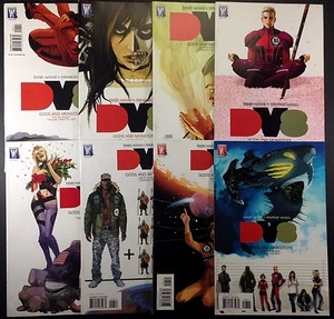 DV8 (2010) 1 2 3 4 5 6 7 8 Juego completo de dioses y monstruos Brian Wood Rebekah Iaascs - Imagen 1 de 4