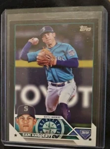 2023 Topps Update Series Black #US230 Sam Haggerty /72 - Picture 1 of 2