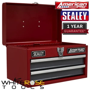 Sealey Toolbox American Pro  2 Drawer with Ball Bearing Slides - Picture 1 of 5
