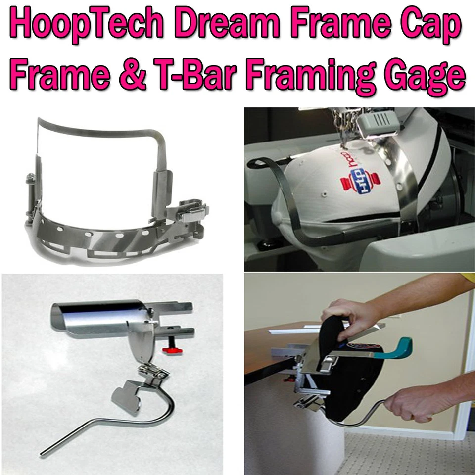 Gen 2 HoopTech Dream Cap Frame & T-Bar Gage Brother all PR600 Series & BabyLock - Image 1 of 1