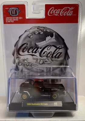 M2 Machines Coca Cola Release A09: 1/64 1950 Studebaker 2R Truck  - Image 1 of 4