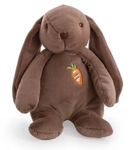 CONEJITO MARRÓN Sentado Peluche Conejo Juguete Suave Regalos Niño Cesta Decoración Nuevo Bebé - Imagen 1 de 4