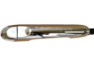 for Nissan Outside Outer Exterior Door Handle Chrome Passenger Side Front