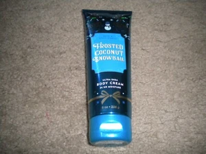 Crema corporal Bath & Body Works bola de nieve de coco esmerilado ultra karité 8 fl oz NUEVA - Imagen 1 de 1