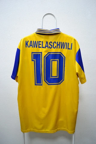 Fc Grasshopper 1997-1998 Away Jersey Adidas Shirt Kawelaschwili #10 Cover